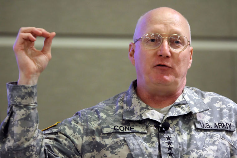 Cone speaks at AUSA luncheon